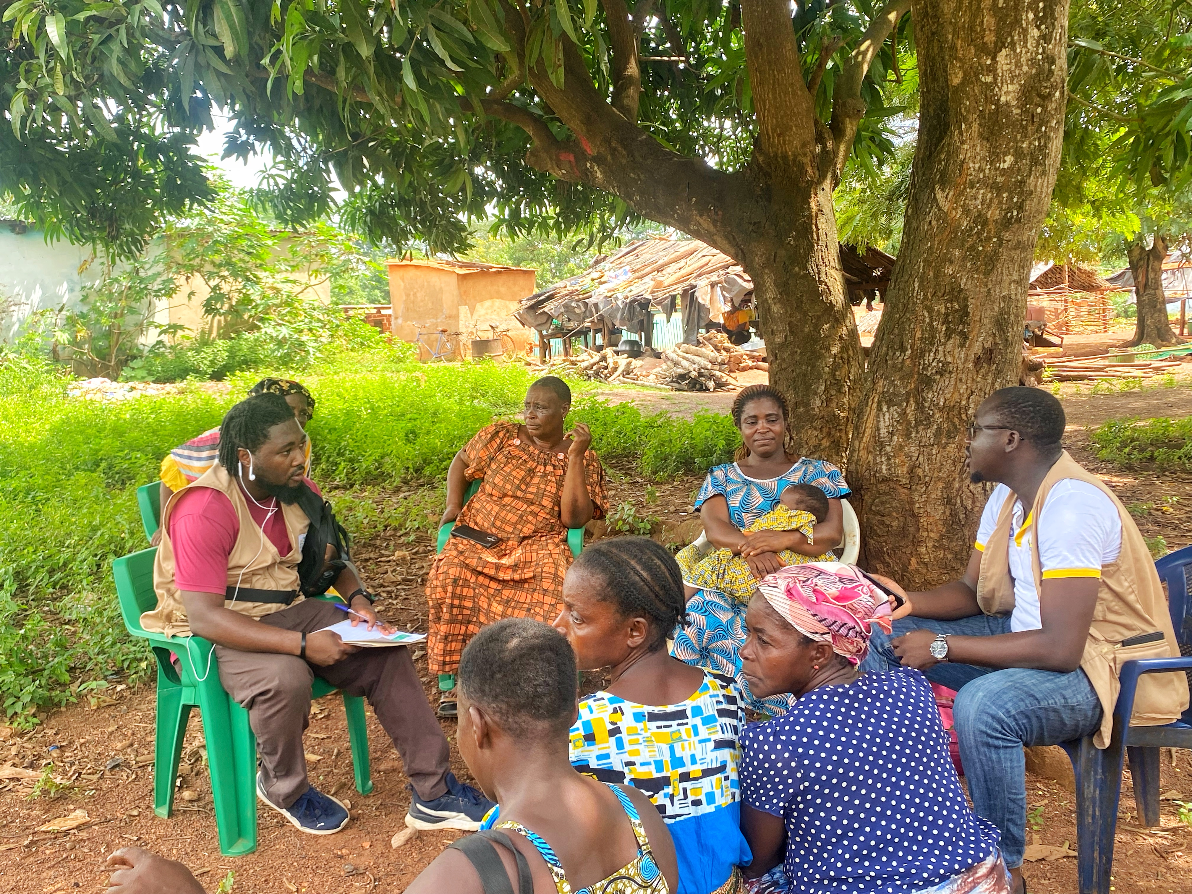 Deuxième mission d’encadrement et de suivi des associations riveraines des Forêts Classées par l'Association MALEBI